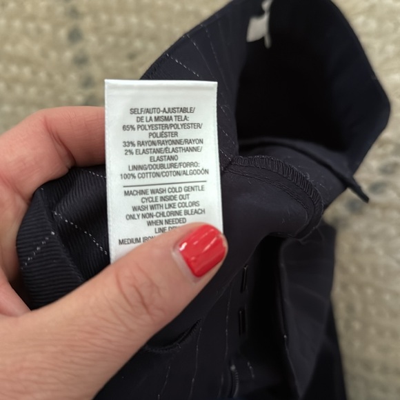 Favorite daughter navy pinstripe phoebe pants! - Picture 8 of 10